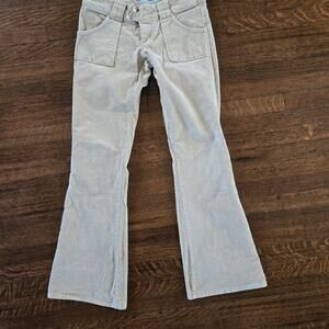 Anchor Blue Women’s Blue Corduroy Pants Low Rise Y2K Size 1